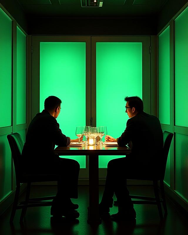 ビジネス接待の様子